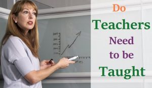 why teachers need training and coaching