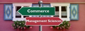 commerce vs management sciences