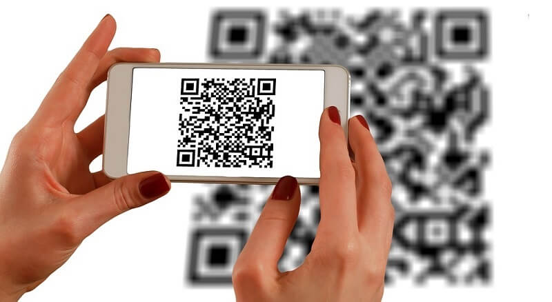 scanning qr code from phone
