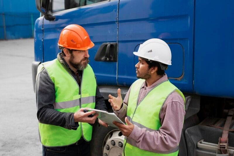 person talking each other