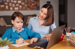 teacher teaches the student