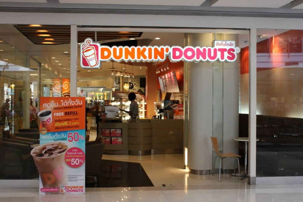 Dunkin' Donuts Entrance