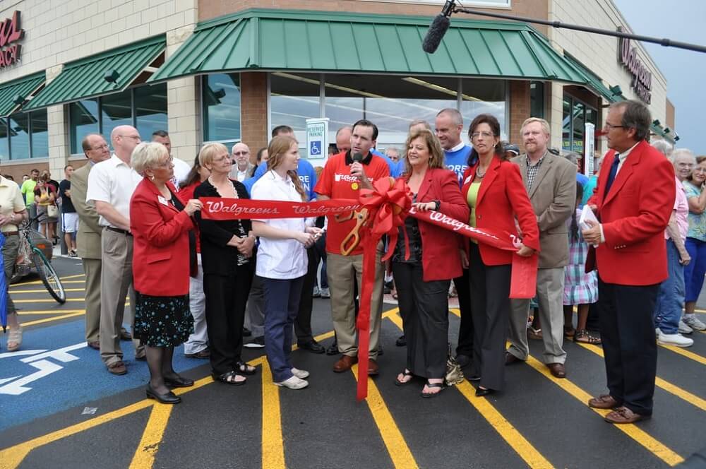 Owner and Worker in Walgreen