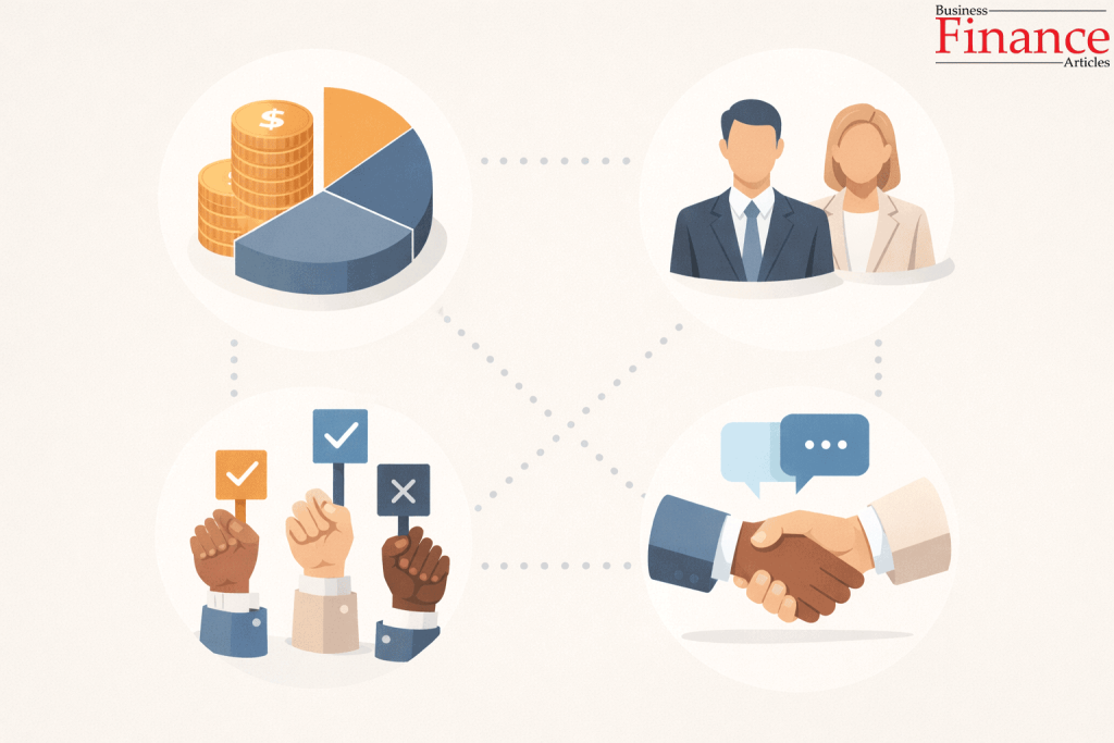Key clauses commonly included in a partnership agreement
