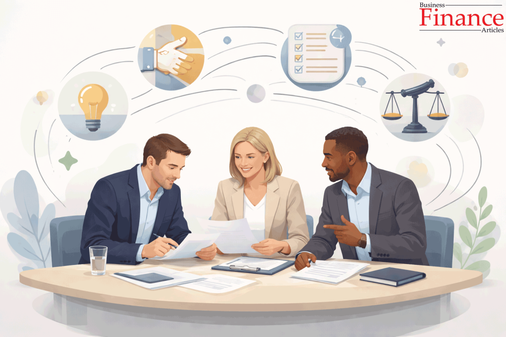 Decision-making and dispute resolution in a business partnership