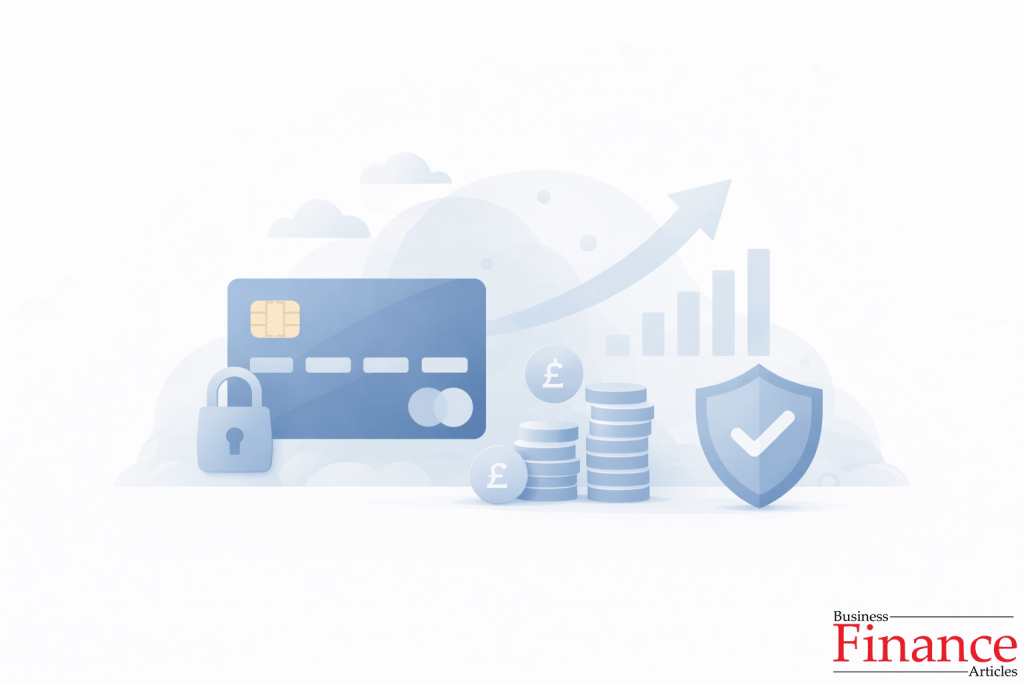 •	Illustration showing responsible credit usage and gradual credit improvement