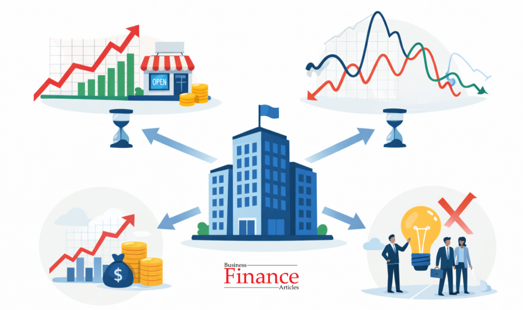 Impact of market volatility on centralized decision-making showing delays and reduced responsiveness
