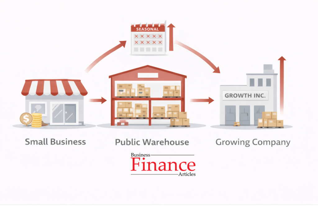 When to use public warehouse based on business size and demand changes