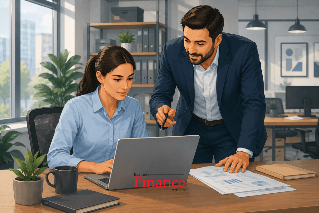Manager providing temporary supervision during employee onboarding and project evaluation.