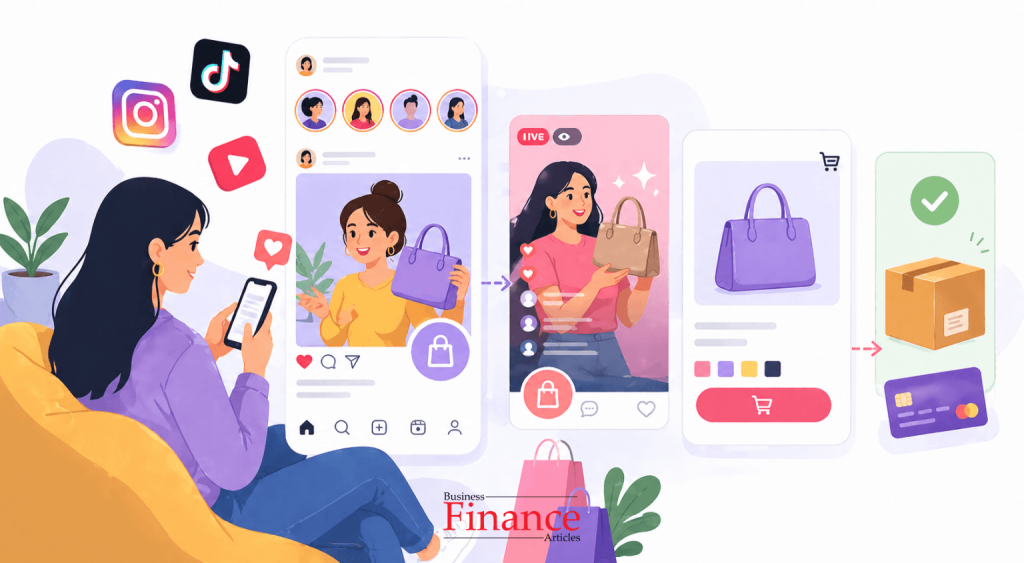 social media platforms influencing spontaneous online purchases